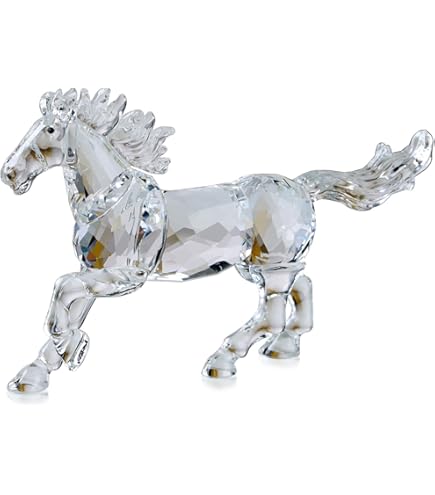 Amazon.com: Reiki Crystal Products Two White Running Horses